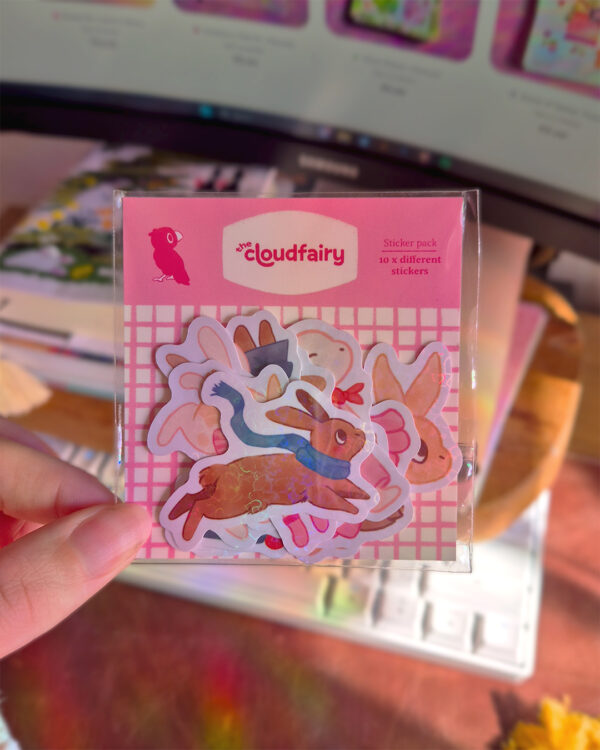 Bunny Sticker Set