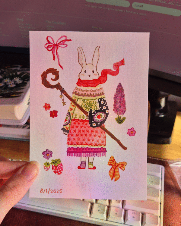 🐇 Bunny of Spring | Postcard